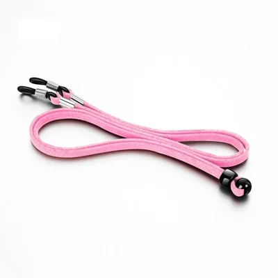 70cm Suede Eye Glasses Strap Chain Eyeglass Holder Rope Glasses Lanyard Cord - Pink