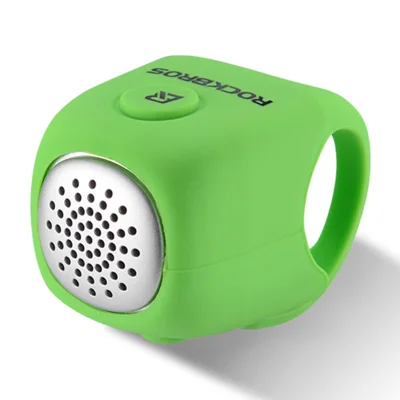 ROCKBROS 90dB Bike Cycling Bell Loud Bicycle Horn Water-Resistant 3 Sound Modes Bike Horn - Green