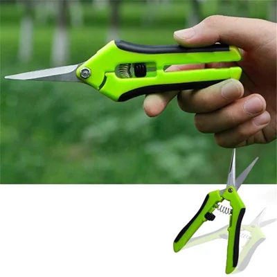 Stainless Steel Garden Trim Scissors Flower Branches Trim Scissor