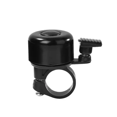 Bicycle Bike Bell Alarm Cycling Safe Ring Horn Cycling Accessories for 21-24mm Handlebar - Black