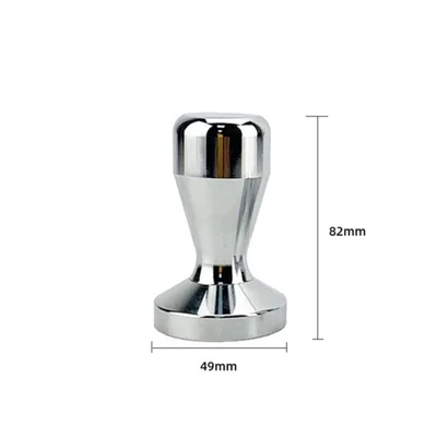 49/51/53/57.5mm Espresso Coffee Tamper Stainless Steel Coffee Bean Press Hammer (without FDA Certificate) - 49mm