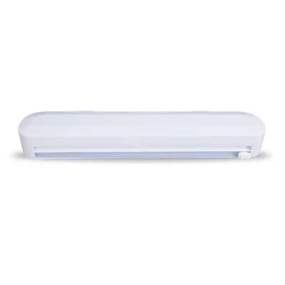 Plastic Wrap Dispenser Kitchen Food Wrap Cutter Film Dispenser - White