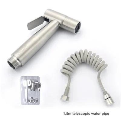 Toilet Bidet Sprayer Handheld Cloth Diaper Sprayer Bathroom Jet Sprayer Kit - A Set/1.5m Hose Length