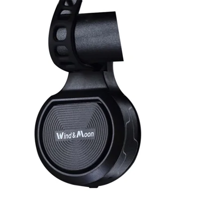 WIND&MOON WT07 130 Decibel Loud Bicycle Bell USB Charging Waterproof Electric Bike Horn - Black