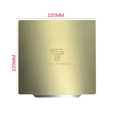 TWOTREES 220x220mm Double-sided PEI Steel Sheet Bed Magnetic Heated Bed for 3D Printer Platforms Accessories