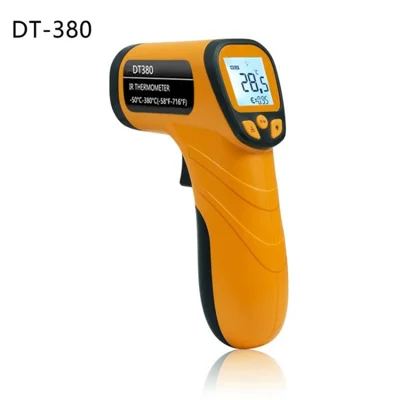 DT380 Non-contact Thermometer Heat Temperature Temp Gun for Cooking Griddle Grill Oven without Battery