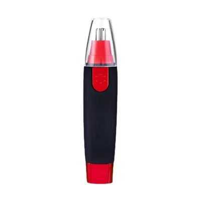 YD-105 Men Nose Hair Trimmer Electric Trimming Nose Hair Shaver Cleaning Devices - Red
