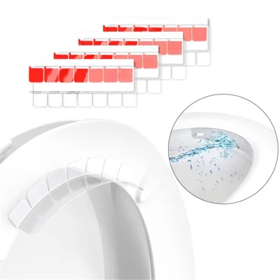 Pee Guard Prevent Pee Splash Toilet Guard Cover for Potty Training - Transparent