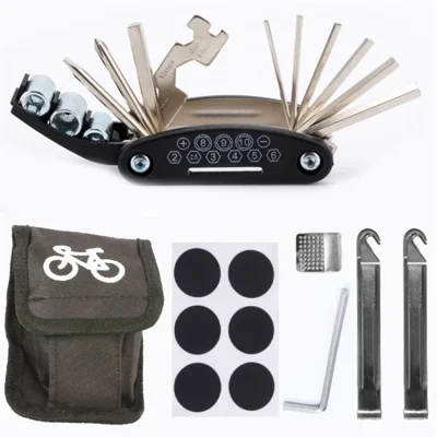 16-in-1 Allen Screwdriver Kit Precision Cycling Mechanic Repair Tool for Bike Motorcycle Tire - 1 Set