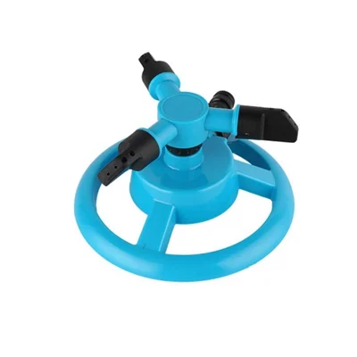 Garden Sprinkler Lawn Sprinkler 360-degree Rotating Water Sprinkler Irrigation System - Blue