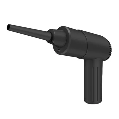 AD17 Computer Cleaner Cordless Electric Air Duster USB Keyboard Blower for Cleaning Dust Hairs Crumbs - Black