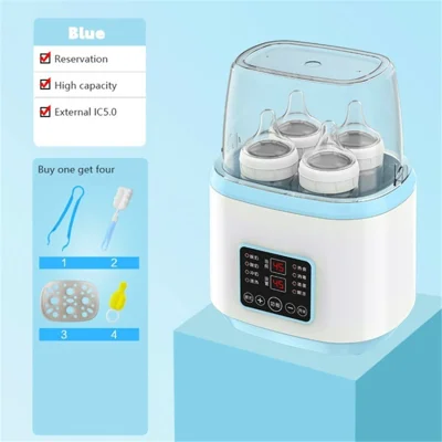Electric Baby Bottle Warmer Stronger Power Fast Breast Milk Warmer Baby Food Heater - Blue