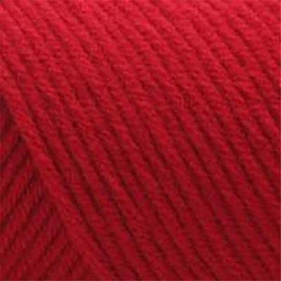 Cotton Knitting Yarn Sewing Knitting Crochet T-Shirt Yarn for Scarf Coat Hat Blankets - 35 Dark Red