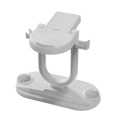 KJH VR Headset Controller Holder for Oculus Quest 2, Stand Hook Holder Hanger Organizers Rack Display - White