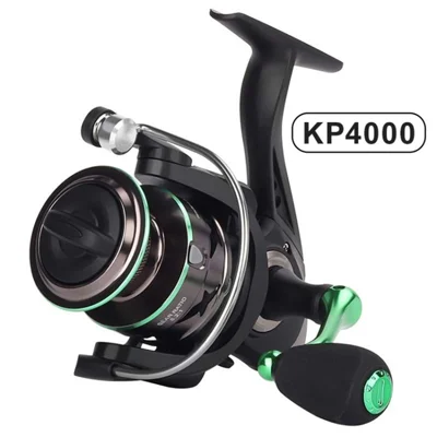 KP800-7000 Metal Fishing Reel 5.2:1 Saltwater Freshwater Right Left Hand Reel - KP4000 / EVA Rocker