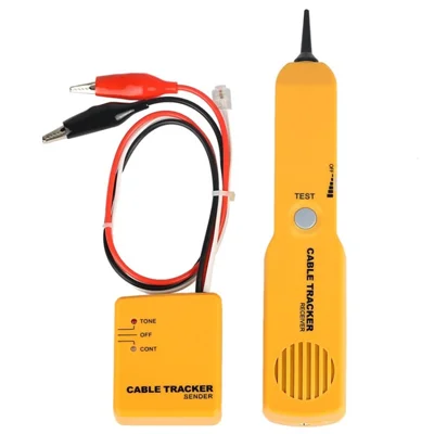 RJ11 Network Phone Line Toner Tracer Wire Tracker Diagnose Tone Cable Finder Detector