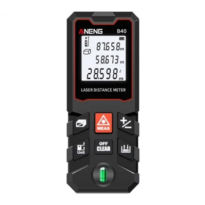 ANENG B40 / B60 / B80 / B100 Digitalt Laserafstandsmåler - Afstand, Areal, Volumen Måleværktøj - B40