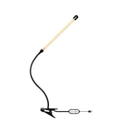 E1 Plant Light Remote Control Timing Dimmable Plant Grow Light Clip USB Heat Lamp for Indoor Plants Seedling - 1-Head