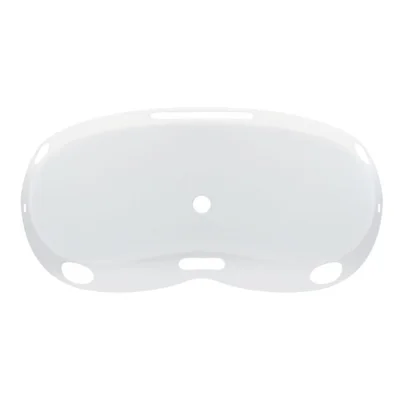 HIBLOKS VR Front Face Silicone Cover Anti-scratch Protective Shell for PICO 4 Headset Accessories - White