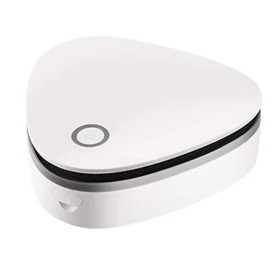 Portable Ozone Sterilizer Air Purifier for Home Car Refrigerator Cabinet - White