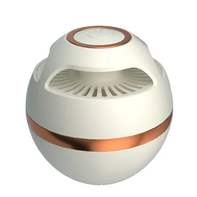 Compact Size Refrigerator Deodorizer Mini Ozone Odor Remover Eliminator - White