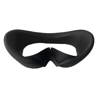 VR Face Cover for Pico 4, Sweatproof Silicone Face Pad Mask Face Cushion - Black