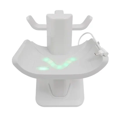 WOLMTT ZJ-04 VR Stand Charging Rack Charger Station Holder for Pico 4 / Neo 3 - White