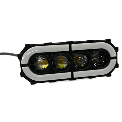 V73 4-LED Electric Bike Motorcycle Modified LED Light Waterproof Flashing Light