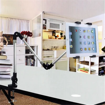 3-in-1 Multi-functional Tablet Holder Angles/Height Adjustable Stand Mounts in Car/at Home for iPad Mini iPad 4 iPad 2 The New iPad