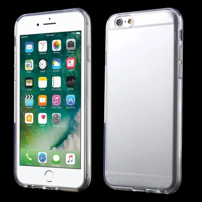 Funda de gel TPU suave y duradera con acabado brillante para iPhone 6s / 6 4.7 - Transparente