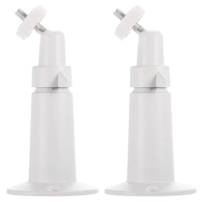 Metal Adjustable Mount Wall Table Ceiling Security Bracket for Arlo/Arlo Pro Camera - 2Pcs/White