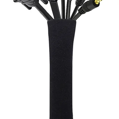 Cable Concealer Management Sleeve Wire Organizer Neoprene Cord Cover Cable Hider Protector Zipper - 50cm