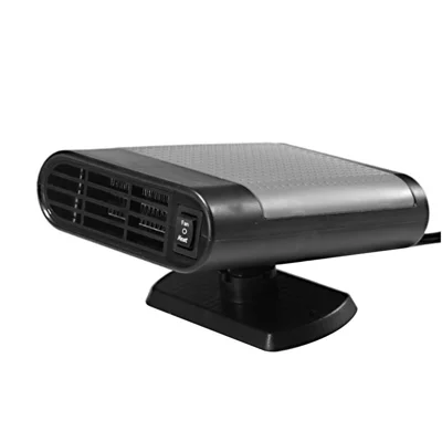 12V 150W 2 in 1 Auto Auto Raccompati di Raffreddamento Defrost Defrost Window Finestra Demister - Cenere Nera/(ordinario)
