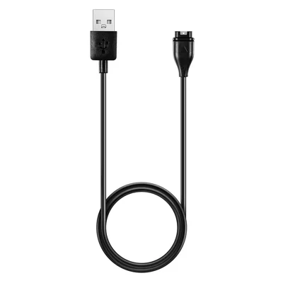 Smart Watch Portable Fast Charger 1m / 3.3ft USB Charging Sync Data Cable for Garmin Fenix 5 / 5S / 5X / Forerunner 935 Intelligent Watches - Black