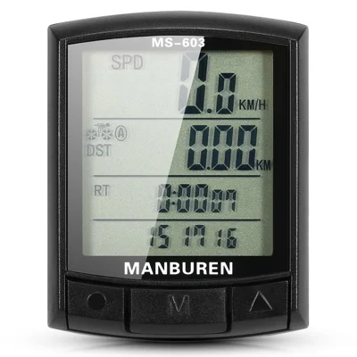 Accurate Bike Computer Bike Speedmeter Odometer MTB Road Bike Computer Stopwatch - Wireless