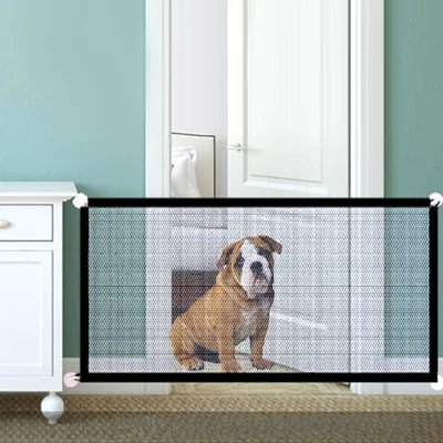 Recinto a Maglia Sicura Pieghevole Portatile per Animali Domestici Cane Gatto Regalo - 110*72 cm