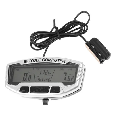 Wasserdichter Fahrrad-Digital-LCD-Computer Odometer mit automatischer Hintergrundbeleuchtung, 27 Funktionen, Fahrradtacho, Velometer