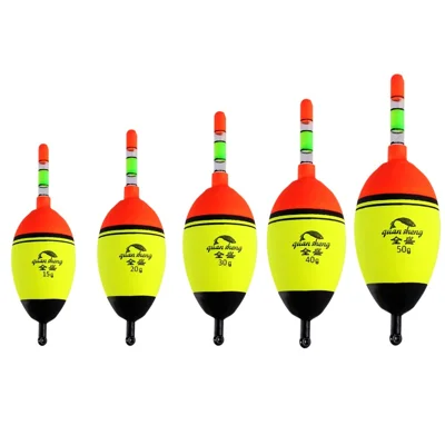 5Pcs/Pack 15g-50g EVA Foam Fishing Floats Fishing Floating Foam - Style B
