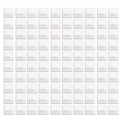 100 st kabelfästen, sladdorganizer, kabelhantering, självhäftande sladdhållare, universella kabelfästen