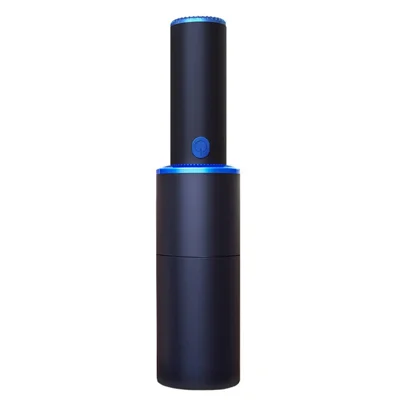 Mini-Staubsauger Tragbarer Starker Sauglicher Nass-Trockenreiniger Für Das Reinigen Von Home Office-Auto - Wireless / Blue.