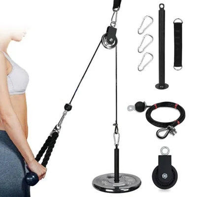 Seilzugsystem-Fitness-Upgrade-DIY-Fitness-Seilzugmaschine-Anbau-Belastungsstift für Bizeps-Curl-Unterarm-Trizeps-Übungen Heimtraining-Ausrüstung - Typ 1