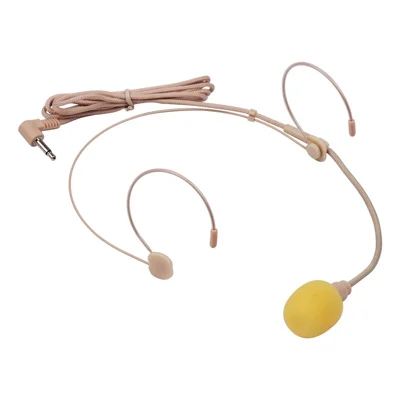 Casque microphone double sur oreille Casque Microphone serre-tête pour micro sans fil Transmetteur de poche - Type A