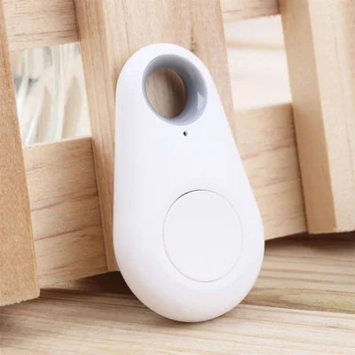 Dispositivo Anti-Perda e Anti-Roubo com Alarme Bidirecional Bluetooth 4.0 para Animais de Estimação - Branco