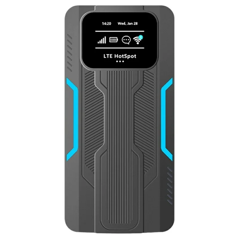 M212 10000mAh Power Bank WiFi Hotspot 2.4G / 5.8G Dual Band 4G LTE Portable Router with SIM Card Slot