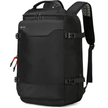 POSO 676 Expandable Compression Travel Backpack 17.3 Inch Laptop Bag ...
