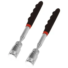 Retreval Rod Wholesale 2Pcs LED Magnetic Iron Pickup Tool Telescoping Extendable ...