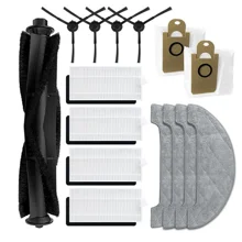 Accessoires Pour Aspirateur Laveur Laresar M3 - Brosse Principale, Filtre HEPA, Chiffon Vadrouille, Réservoir D'eau - Kit De Remplacement - 7