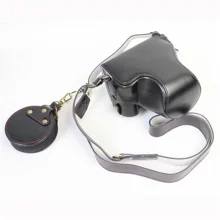 Pochette De Rangement Pour Objectif Canon En Cuir - Étui Souple D'occasion