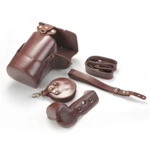 Wholesale Customize PU Leather Camera Protection Case + Strap + Camera ...