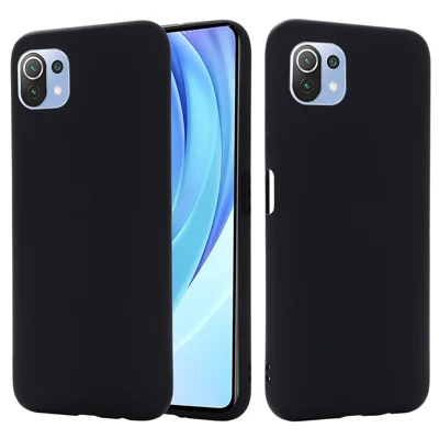 BRAND SET Cover per Xiaomi Mi 11 Lite 4G/5G Custodia Morbida in